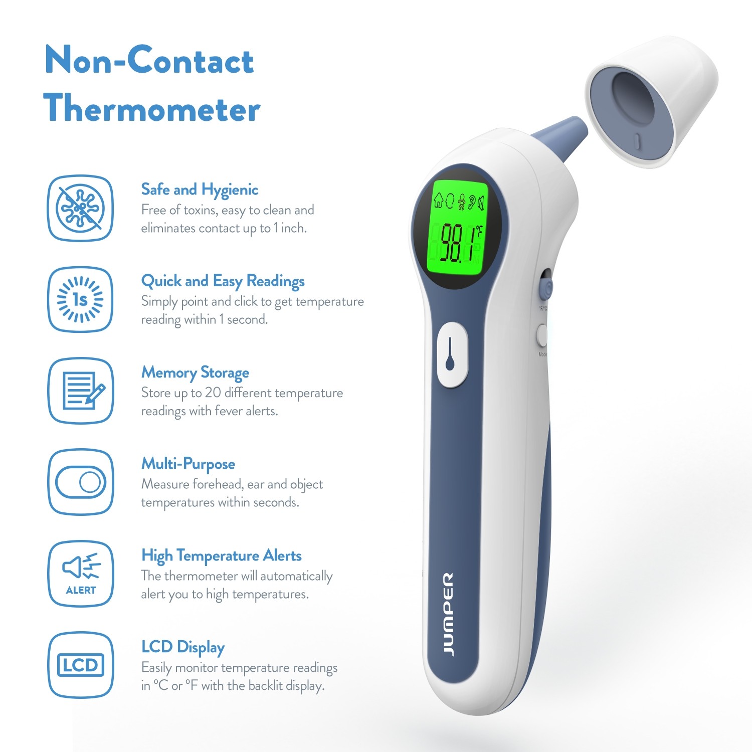 Jumper JPD-FR300 Infrared Thermometer price in bangladesh